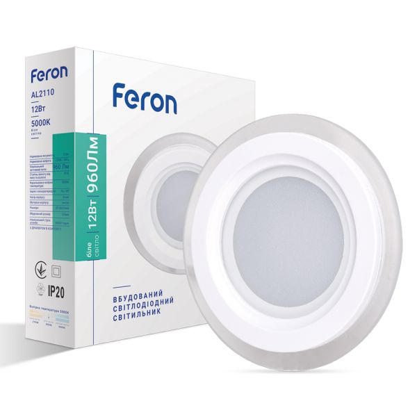 Світильник світлодіодний  Feron AL2110 12W білий