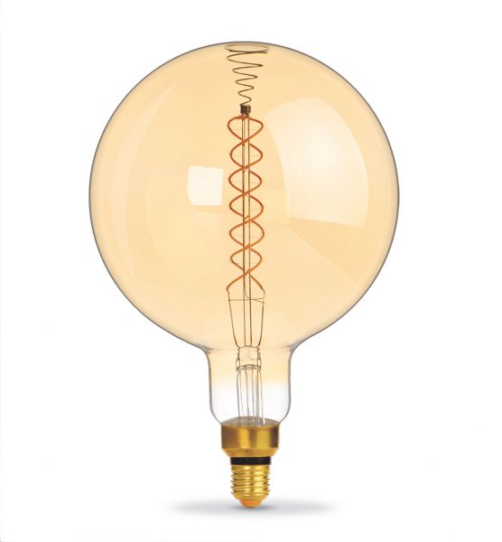 LED лампа VIDEX Filament G200FASD 8W E27 2200K диммерная бронза