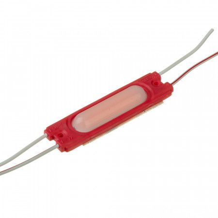 Світлодіодний модуль матовий 12V COB 1,5Вт 1 діод IP65 Standart червоний