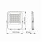 LED прожектор PREMIUM VIDEX F2 50W 5000K