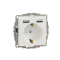 Розетка з заземленням + 2 USB тип А Білий Sedna Design Schneider Electric SDD111052