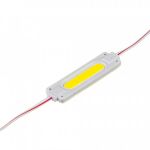 Светодиодный модуль 12V COB 2Вт 1 диод IP65 Standart теплый белый
