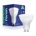 Лампа светодиодная Feron LB-216 8W GU10 4000K