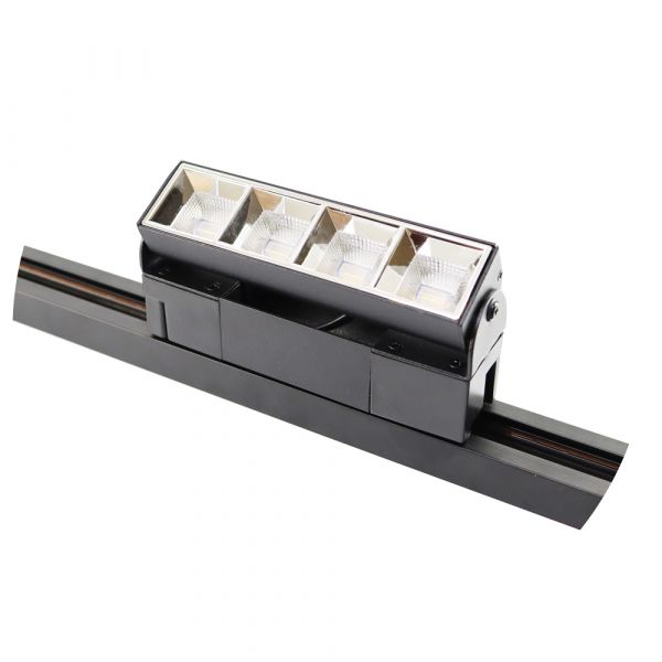 Светодиодный трековый светильник Velmax V-FRL-LA 10W 4100K черный