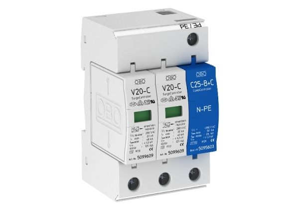 Обмежувач перенапруги V20-C 2+NPE-280 OBO Bettermann 5094653