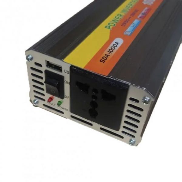 Інвертор 1000W 12V-220V перетворювач напруги