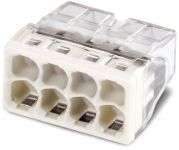 Клема для розподільчих коробок 8X2,5 WAGO 2273-208 COMPACT прозора/сіра
