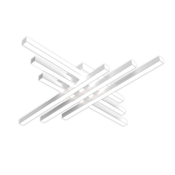 Светильник Smart Led Violux Hiway с пультом 110W 3000-4000-5000K IP20 квадрат белый