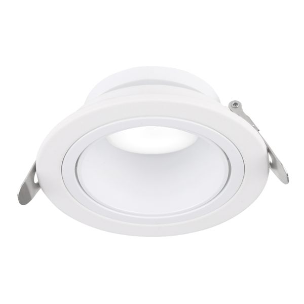 Светильник точечный встроенный Violux Bordo-R 35W GU10 220V IP20 круг белый