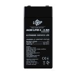 Аккумулятор свинцово-кислотный AGM LP LogicPower LPM 4V - 4Ah