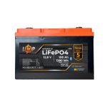 Аккумулятор LiFePO4 LP LogicPower 12,8V-100Ah 1280Wh BMS 100A-50А пластик LCD USB Smart BT