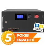 Акумулятор LiFePO4 LP LogicPower 51,2V - 315Ah 16128Wh BMS SP 200A-100А RM RS485-CAN LCD BL