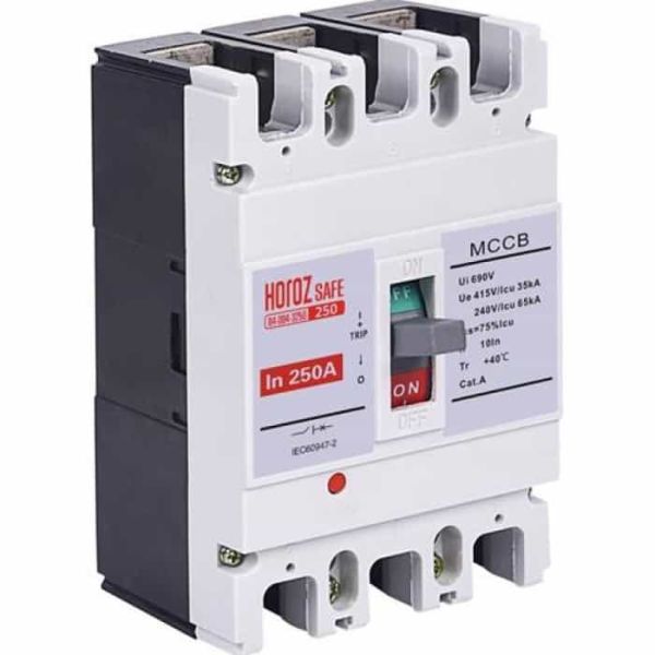Шафовий автоматичний вимикач Horoz SAFE 250А 3P С