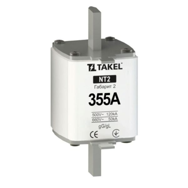 Плавкая вставка предохранителя NT2 355А TAKEL