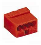 243-814 BUS INTERFACE CONN. BLOCK RED WAGO