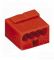 243-814 BUS INTERFACE CONN. BLOCK RED WAGO