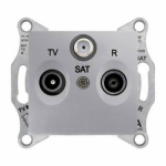 Розетка TV / R / SAT конечная алюминий Sedna Schneider Electric SDN3501360