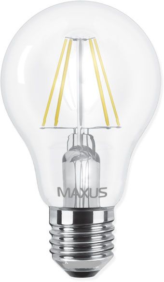 LED лампа MAXUS filament E27 А60 8W тепле світло (1-LED-565)