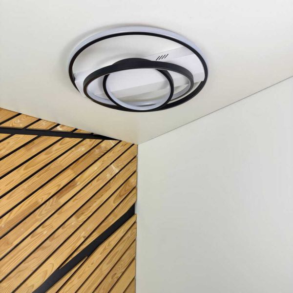 Світильник Led smart Violux Nitro пульт 100W 3000-5000K IP20 біло-чорний