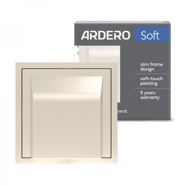 Вывод кабеля Ardero Soft механизм 16A ER161C-C шампань