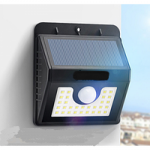 Підсвітка для стіни фасаду LED Lemanso 3,5W 350LM IP65 з датчиком руху, фотоелементом і сонячною батареєю LM998