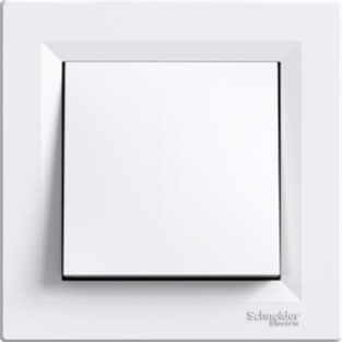 Кнопка белая Asfora Schneider Electric EPH0700121