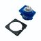 Розетка промислова кутова 3x32A 230V IP44 TP electric 3124-309-0900 синій