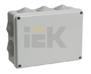 Распределительная коробка внешняя 190x140x70 мм IP55, KM41244, IEK UKO11-190-140-070-K41-55