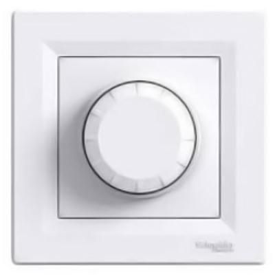 Светорегулятор поворотный 600 Вт (диммер) белый Asfora Schneider Electric EPH6400121