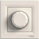 Светорегулятор поворотный 600 Вт (диммер) кремовый Asfora Schneider Electric EPH6400123