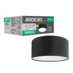 Світильник накладний світлодіодний Ardero AL544 20Вт 4000K матовий чорний