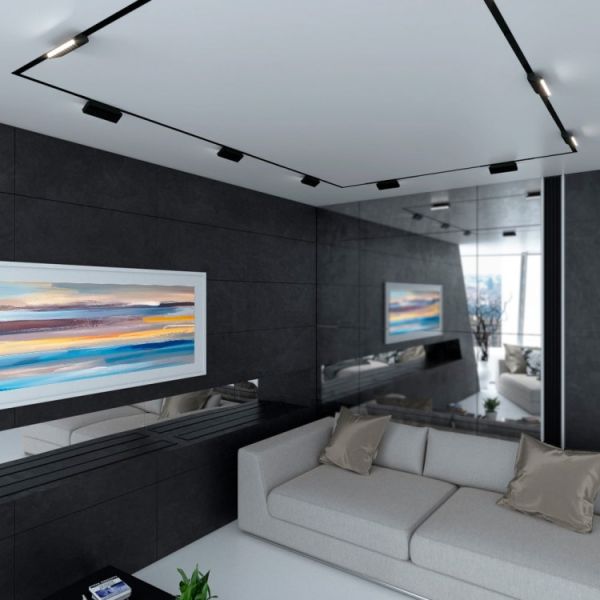 Светильник трековый Led поворотный Ardero AL120F 30Вт 4000K черный