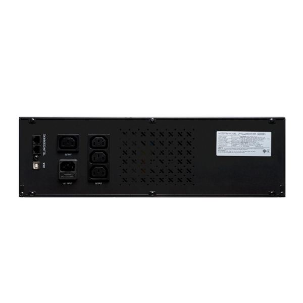 ИБП линейно-интерактивный LP LogicPower LP-UL2200VA RM крепеж для стойки, с аккумулятором