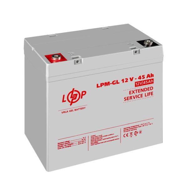 Аккумулятор гелевый LP LogicPower LPM-GL 12V - 45Ah
