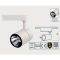 Cвітлодіодний LED трековий світильник Lemanso 30W 2400LM 6500K білий LM560-30