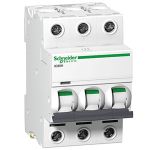 Автоматичний вимикач iC60N 3P 40A D Schneider Electric A9F75340
