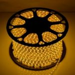 Светодиодная LED лента 220V SMD2835 60 IP67 желтый