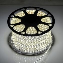Светодиодная LED лента 220V SMD 5050 60 IP67 белый
