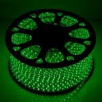 Светодиодная LED лента 220V SMD5050 60 IP67 зеленый