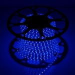 Светодиодная LED лента 220V SMD 2835 60 IP67 синий
