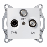 Розетка TV / R / SAT конечная белая Sedna Schneider Electric SDN3501321