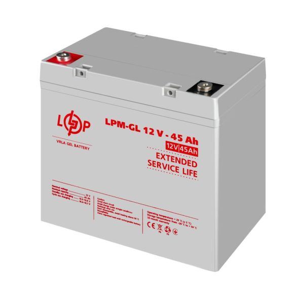 Аккумулятор гелевый LP LogicPower LPM-GL 12V - 45Ah