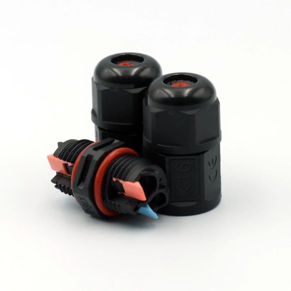 Конектор для кабеля К16 2pin 0.5-4мм2 IP68 Takel