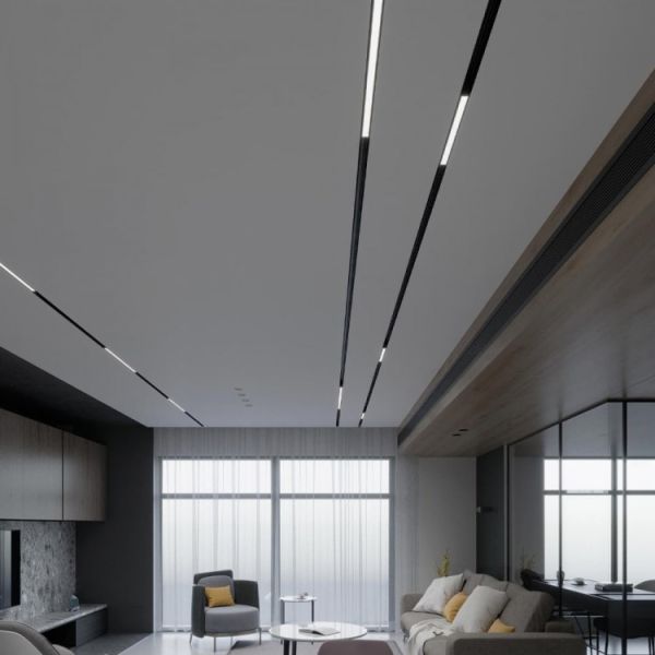 Світильник магнітний трековий Ardero led MGN302 36Вт 2880Лм 4000K 48V чорний
