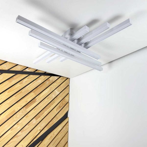 Светильник Smart Led Violux Hiway с пультом 110W 3000-4000-5000K IP20 квадрат белый