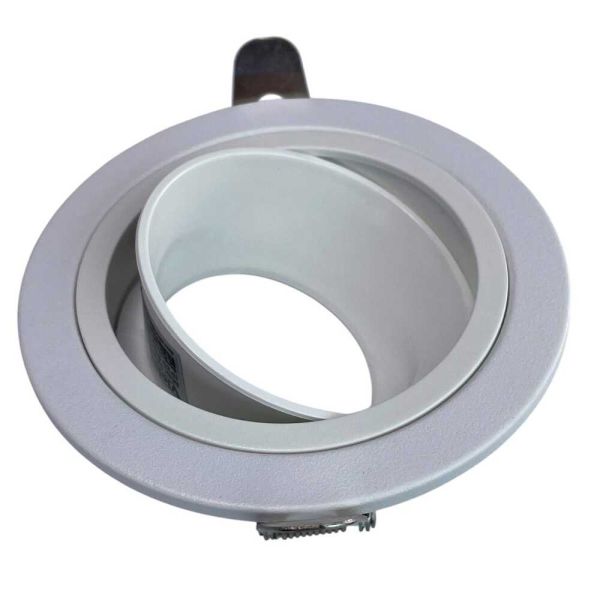 Светильник точечный встроенный Violux Bordo-R 35W GU10 220V IP20 круг белый