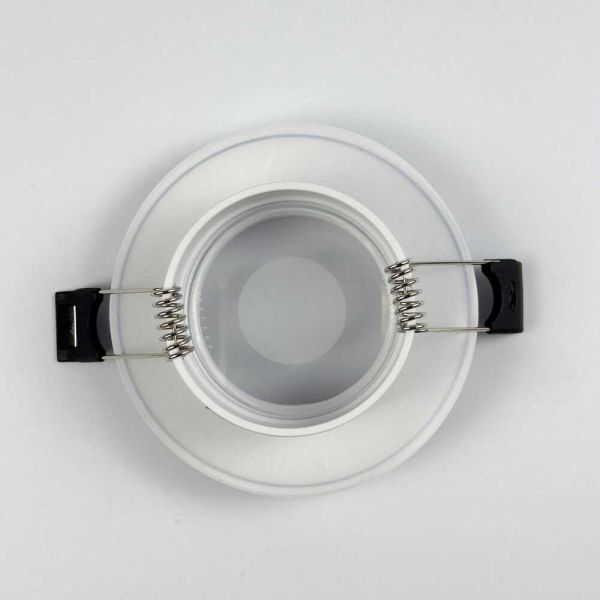 Світильник точковий вбудований Violux Napoli-R 35W GU10 220V IP44 коло білий