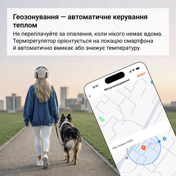 Терморегулятор Terneo nx black чорний
