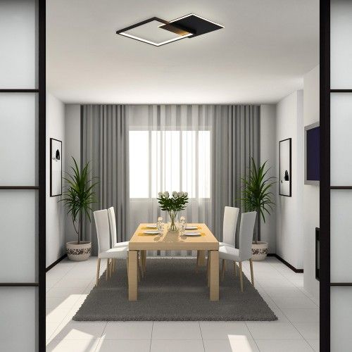 Світлодіодний світильник Feron AL6200 QUADRO S 50W білий