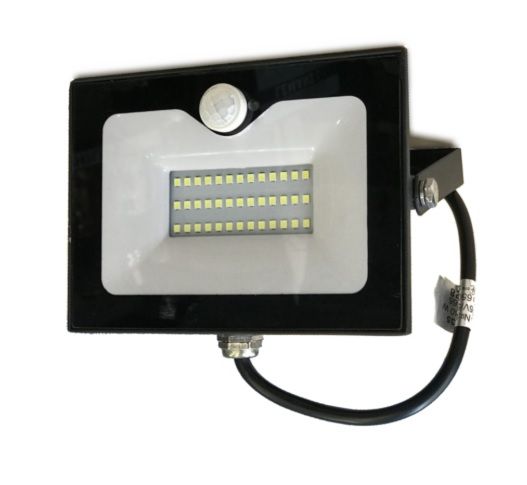 Прожектор светодиодный со встроенным датчиком движения Lemanso 50W 6500K IP65 LMPS55